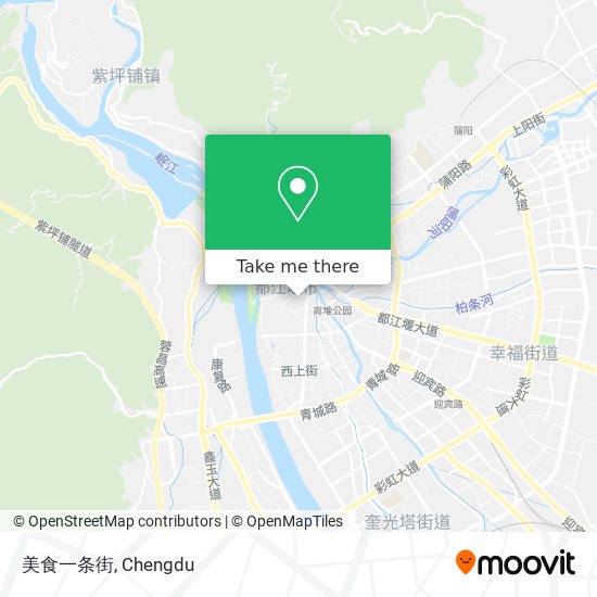 美食一条街 map