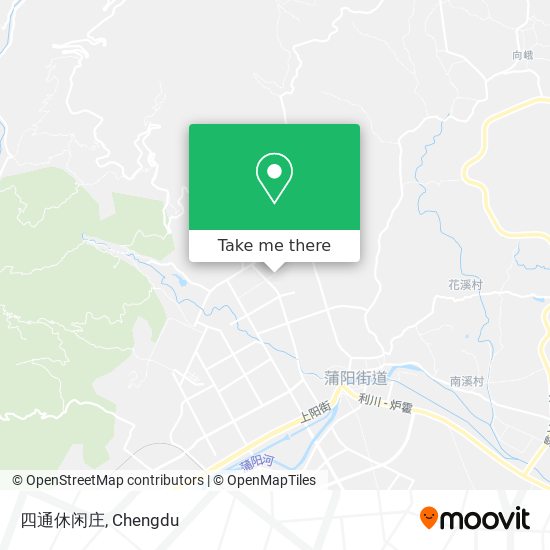 四通休闲庄 map