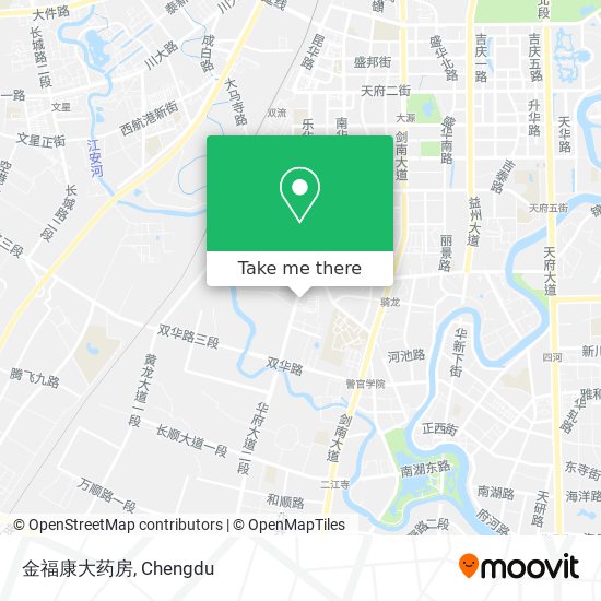 金福康大药房 map