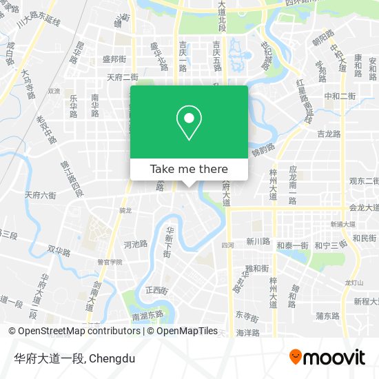 华府大道一段 map