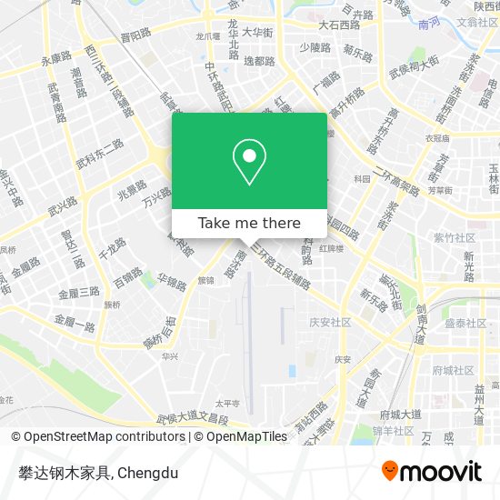 攀达钢木家具 map