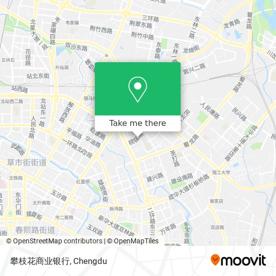 攀枝花商业银行 map