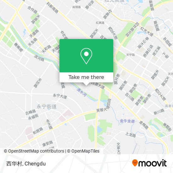 西华村 map