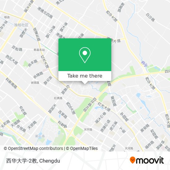 西华大学-2教 map