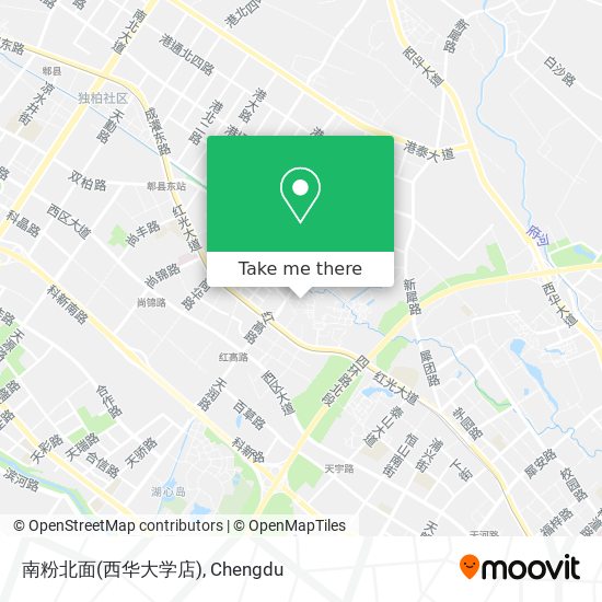 南粉北面(西华大学店) map