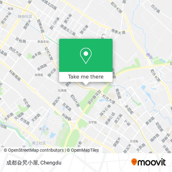 成都旮旯小屋 map