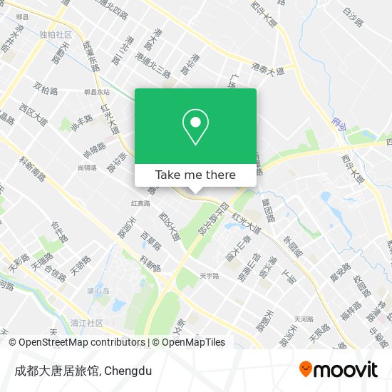 成都大唐居旅馆 map