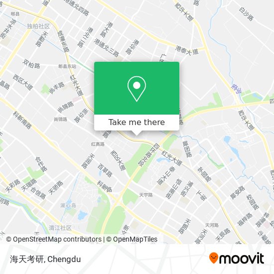 海天考研 map