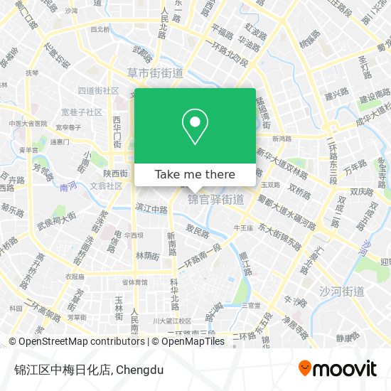 锦江区中梅日化店 map