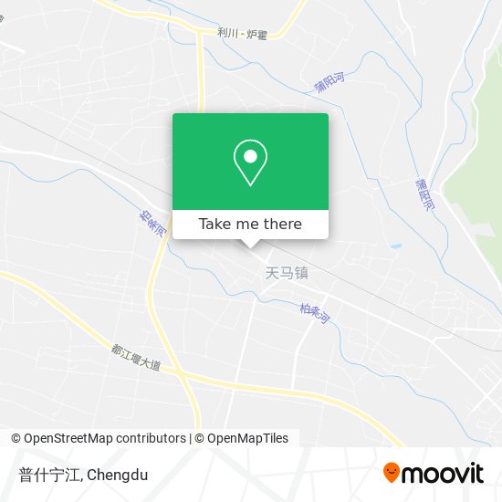 普什宁江 map