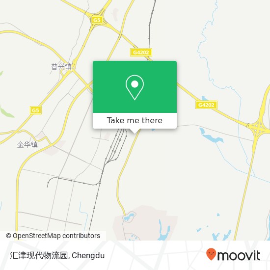 汇津现代物流园 map