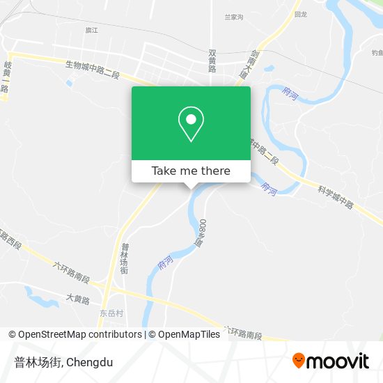 普林场街 map