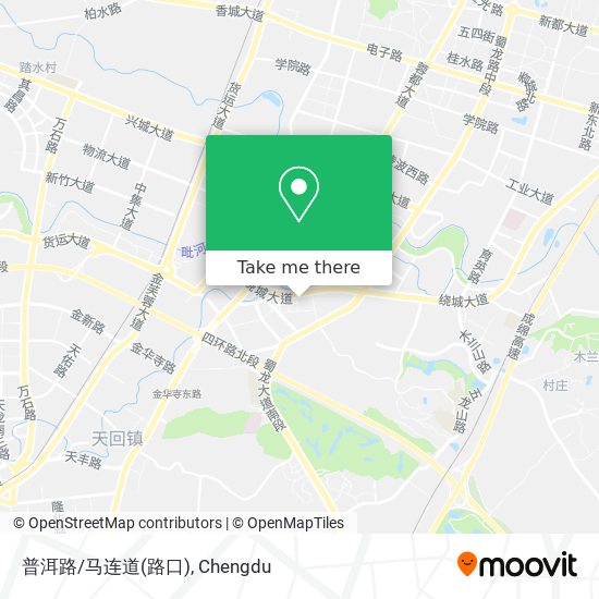 普洱路/马连道(路口) map