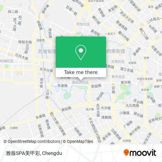雅薇SPA美甲彩 map