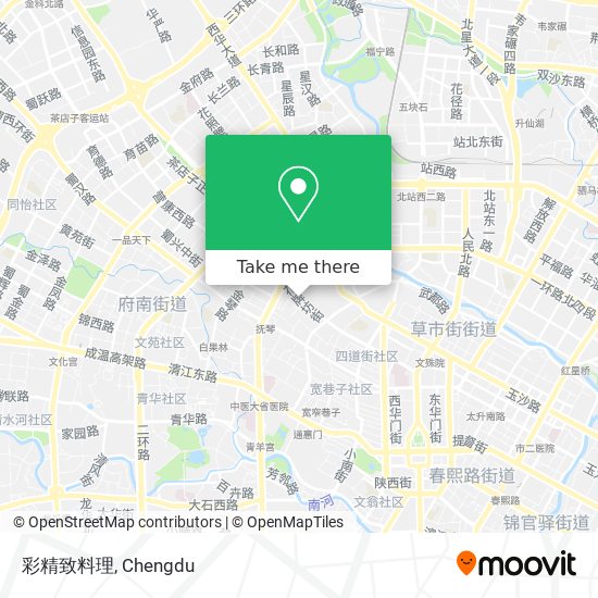 彩精致料理 map