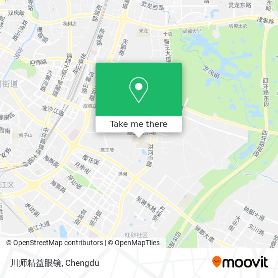 川师精益眼镜 map