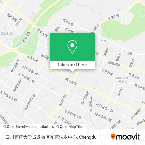 四川师范大学成龙校区东苑洗衣中心 map