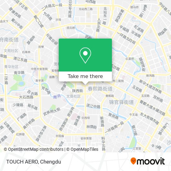 TOUCH AERO map