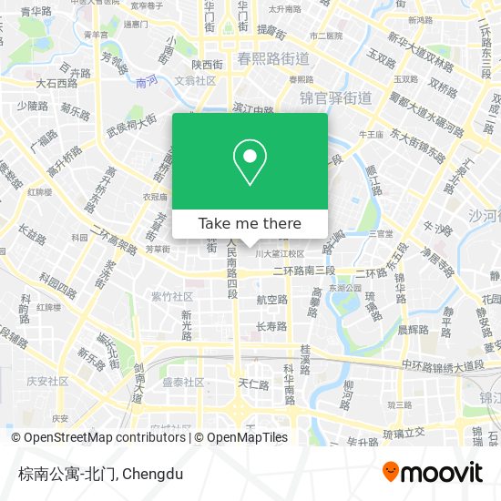 棕南公寓-北门 map