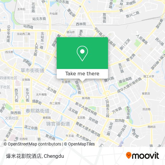爆米花影院酒店 map