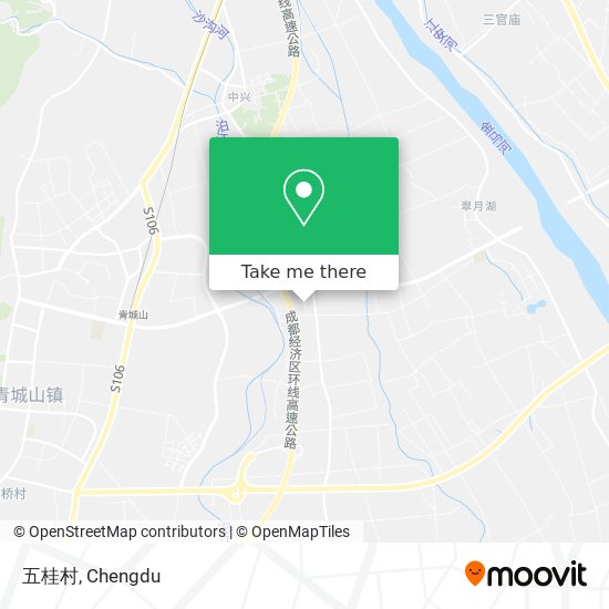 五桂村 map