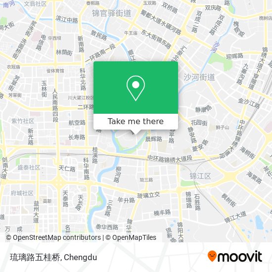 琉璃路五桂桥 map