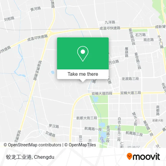 蛟龙工业港 map