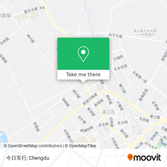 今日车行 map