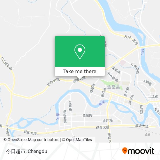 今日超市 map