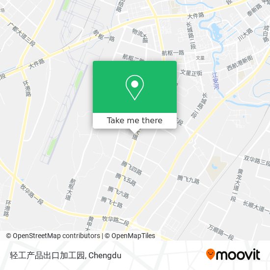 轻工产品出口加工园 map