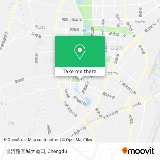 金河路宜城大道口 map