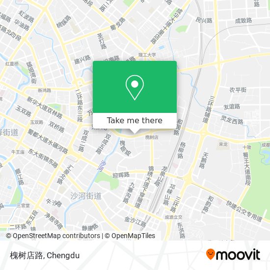 槐树店路 map