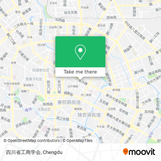 四川省工商学会 map