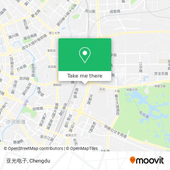 亚光电子 map