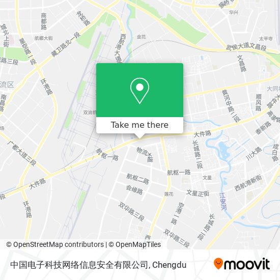 中国电子科技网络信息安全有限公司 map