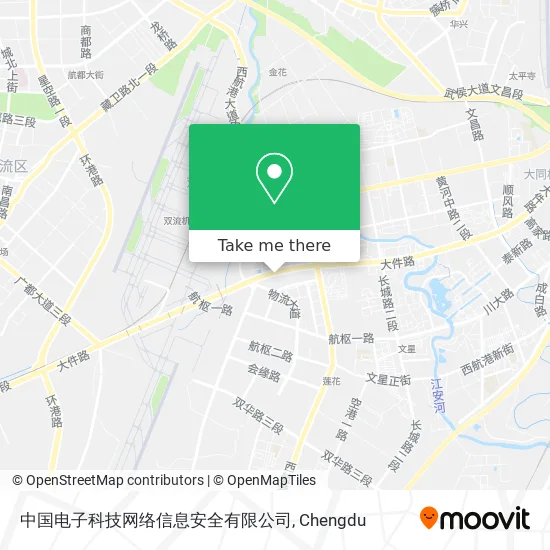 中国电子科技网络信息安全有限公司 map