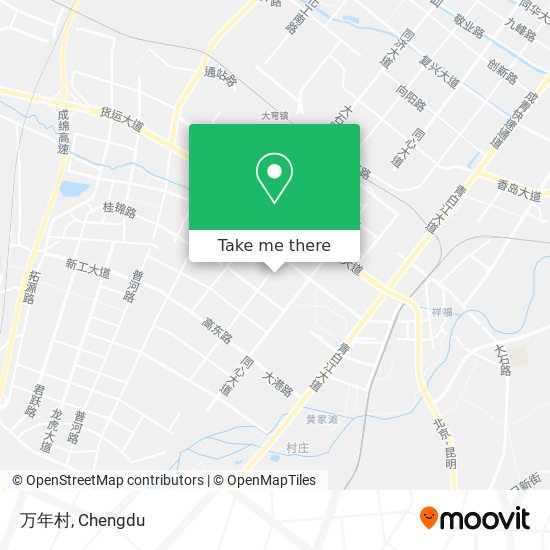 万年村 map