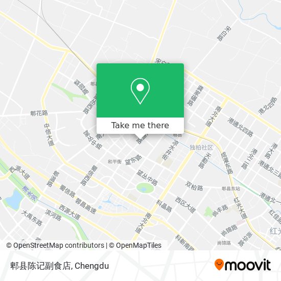 郫县陈记副食店 map