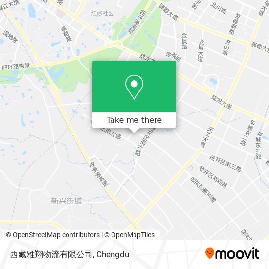 西藏雅翔物流有限公司 map