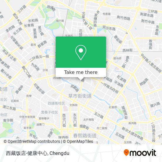 西藏饭店-健康中心 map