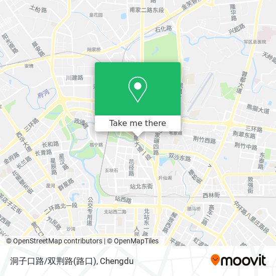 洞子口路/双荆路(路口) map