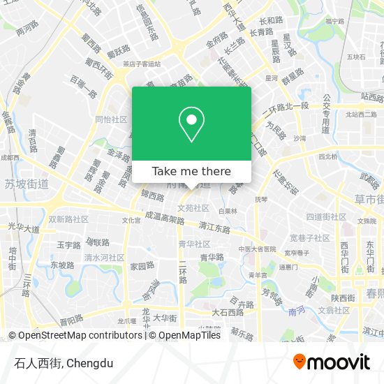 石人西街 map