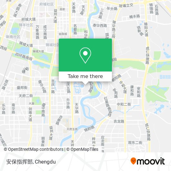 安保指挥部 map