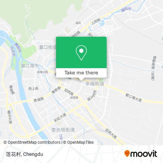 莲花村 map