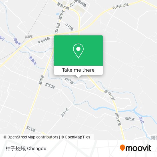 桔子烧烤 map