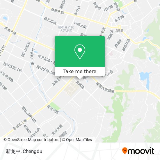 新龙中 map