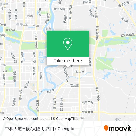中和大道三段/兴隆街(路口) map