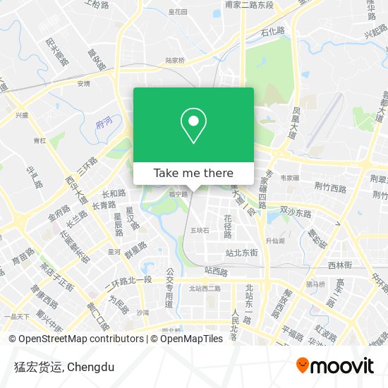 猛宏货运 map