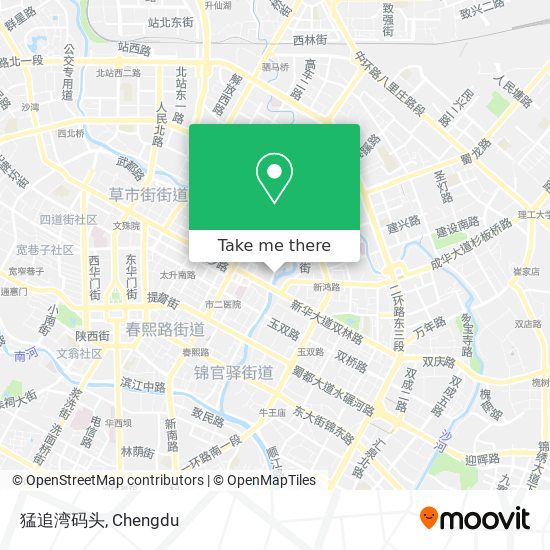 猛追湾码头 map