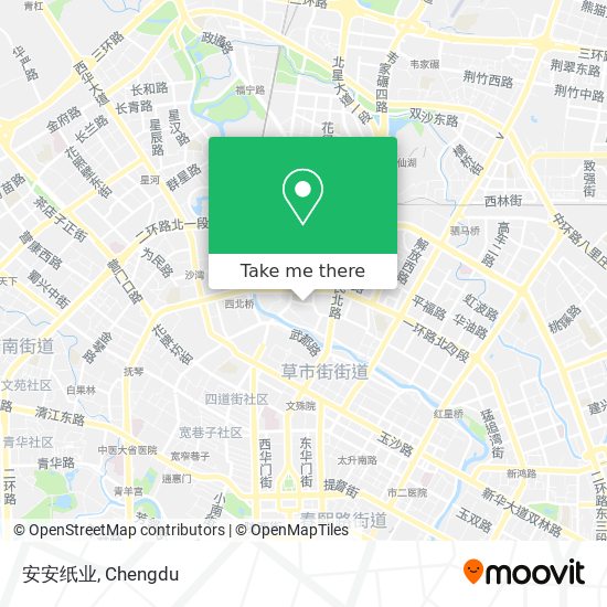 安安纸业 map